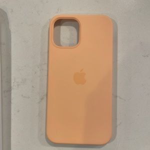 New iPhone 12 silicone MagSafe case.